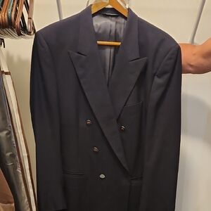 Burberry Black Sport Coat Elegant Tailoring